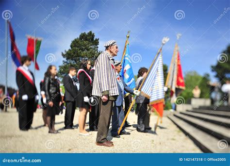 Liberation Day Concentration Camp Editorial Stock Photo - Image of ...