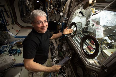 Astronaut Mark Vande Hei Works In The Microgravity Science Flickr