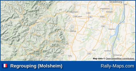 Regrouping Molsheim Stage Map Alsace Rallye Festival Rally