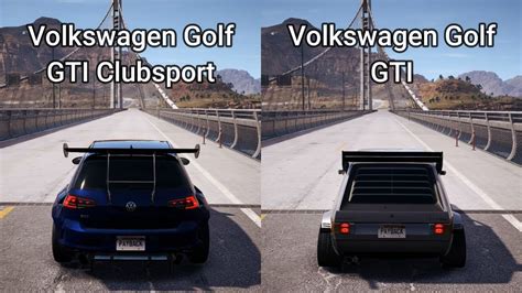 Nfs Payback Volkswagen Golf Gti Clubsport Vs Volkswagen Golf Gti