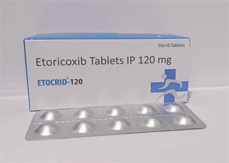 Etocrid 120 Etoricoxib Tablets Ip 120 Mg Rs 1500 Box Reze Pharma