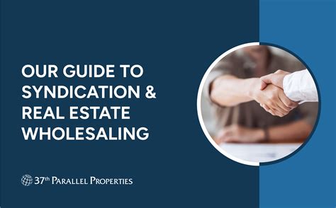 Our Guide To Syndication Real Estate Wholesaling Th Parallel