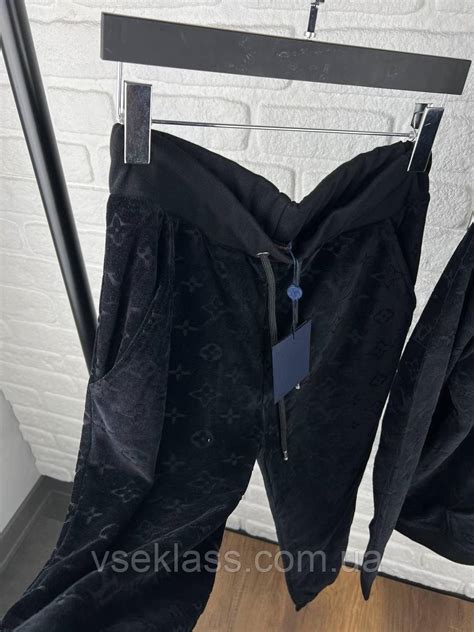 " М " Louis Vuitton бархатный модный женский спортивный костюм ...