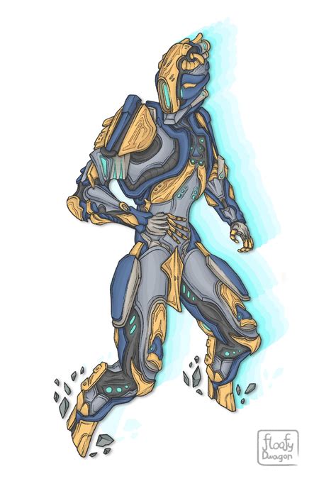 Warframe Gauss Fan Art By Floofydwagon On Deviantart