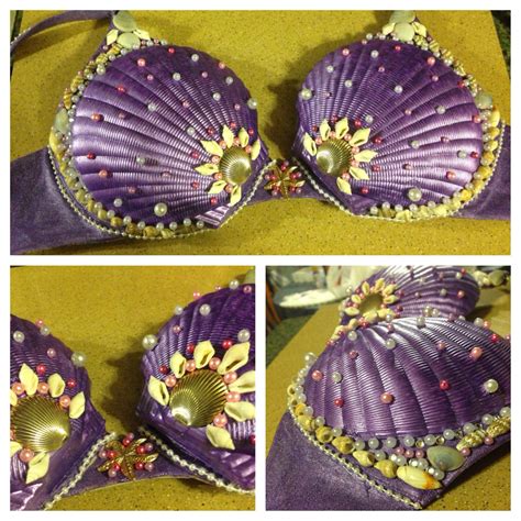 Diy Ariel Seashell Bra Made For Under 20 Seashell Bra Fashion Festival Bra