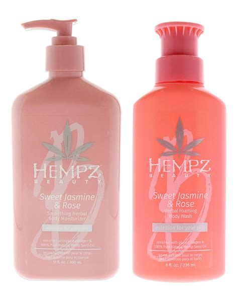 Buy Hempz Sweet Jasmine Rose Collagen Infused Herbal Body Moisturizer