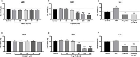 Cell Viability And Proliferation Of Gbm Cells Effect Of The P2y1