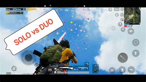 Solo Vs Duo Pubg Youtube