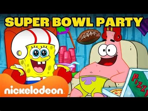 NickALive SpongeBob S Super Bowl Party Super Bowl LVIII In Bikini Bottom Nickelodeon