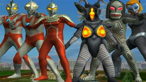 UFE3ACE Ultraman Jack UItra Seven VS Jayden Dada Magma Starman YouTube