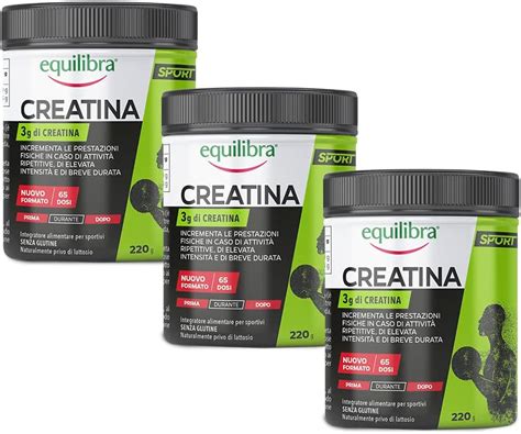 Equilibra Integratori Alimentari Creatina Integratore Energia Per