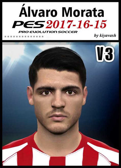 PES 2017 Álvaro Morata Spain NT Face by kiyavash