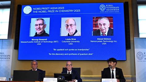 Tres Cient Ficos Ganan El Nobel De Qu Mica Por Su Trabajo Sobre