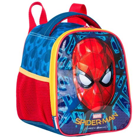 Mochila Homem Aranha Grande De Costas X Sestini Lancheira X No