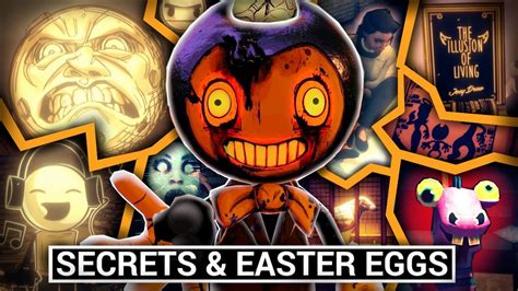 Bendy And The Dark Revival Secrets And Easter Eggs Youtube