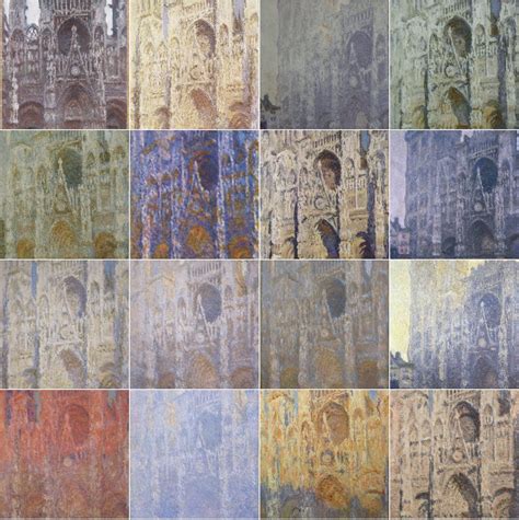 Клод моне руанский собор описание картины