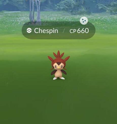 Shiny Chespin, Shiny Quilladin and Shiny Chesnaught now available in Pokémon GO for the first ...