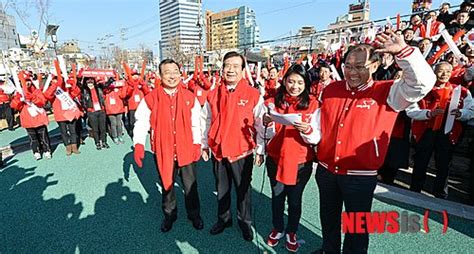 새누리 민주 광주서 본격 선거운동 돌입 네이트 뉴스