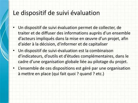 Le Suivi Valuation De Quoi S Agit Il Et Quoi Cela Sert Il Ppt