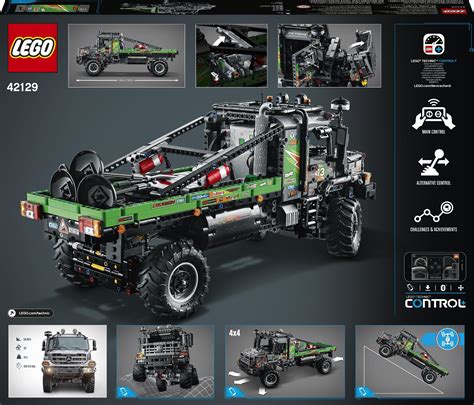 LEGO Technic Autogru E Mercedes Zetros Trial Truck Presentati I Due