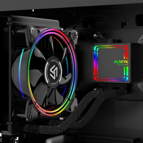 Watercooler Alseye H Halo Rgb Mm Para Intel E Amd Frete Gr Tis