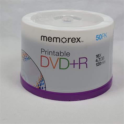 Memorex Printable Dvd