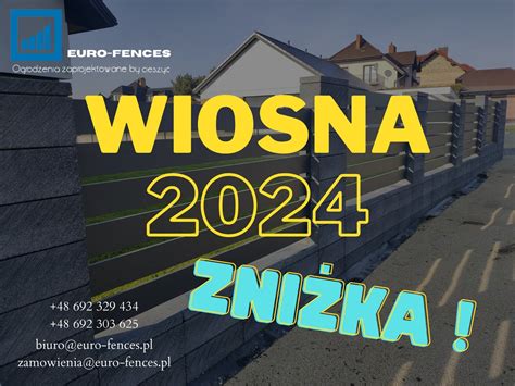 Spraw sobie ogrodzenie ALUMINIOWE Bramy furtki przęsła Euro Fences