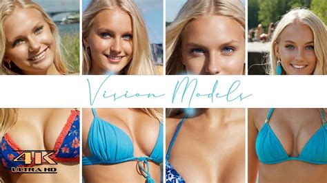 K Swedish Girls Bikini Model Lookbook Stockholm Beauty AI ART LOOKBOOK YouTube