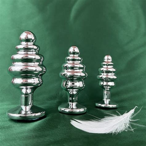 Thread Butt Plug Princess Anal Plug Silver Butt Plugs Beginner Anal Sex Plug Butt Play Dildo