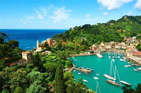 Beach weather in Portofino, Genoa, Italy in January