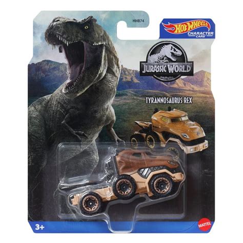 Hot Wheels Character Cars Tyrannosaurus Rex Jurassic World Baebe Shop Premier Online