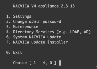 System Update NACVIEW Documentation