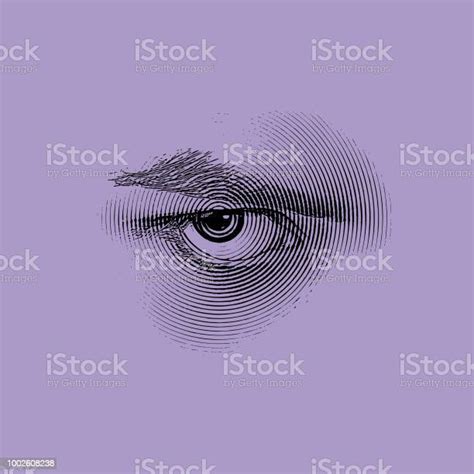 Angry Eye Stock Illustration Download Image Now Eye Suspicion Old