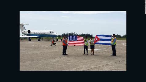 Onboard the historic flight to Cuba - CNN Video