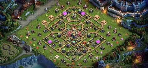 Best Anti 3 Stars Base Th14 With Link Hybrid Town Hall Level 14 Base