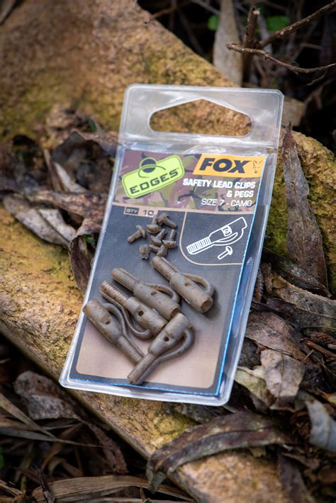 Fox Edges Camo Safety Lead Clips Premier Angling