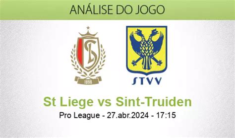 Prognóstico Standard Liège Sint Truiden