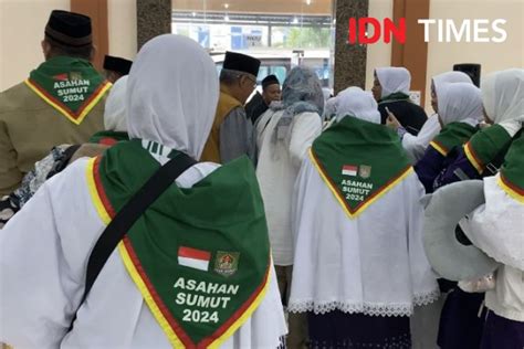 Calon Jemaah Haji Kloter Asal Asahan Berangkat