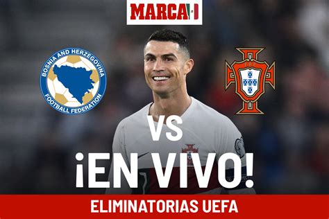 Clasificación Eurocopa Bosnia vs Portugal EN VIVO Partido hoy CR7