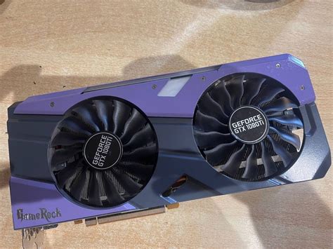 Видеокарта Palit Gtx 1080ti GameRock 11gb: 5 800 грн. - Комплектуючі та ...