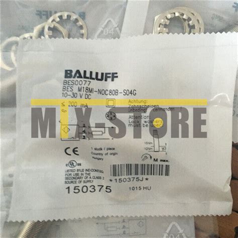 Pcs Brand New Ones Balluff Bes M Mi Nsc B S G Sensor Proximity