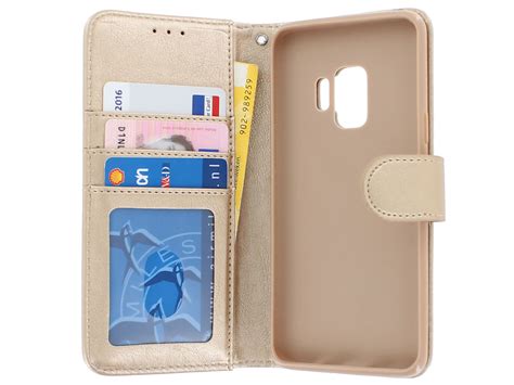 Goud Gold Bookcase Hoesje Voor Samsung Galaxy S Kopen