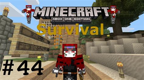 Minecraft Xbox One Survival Ep44 Mob Crusher YouTube