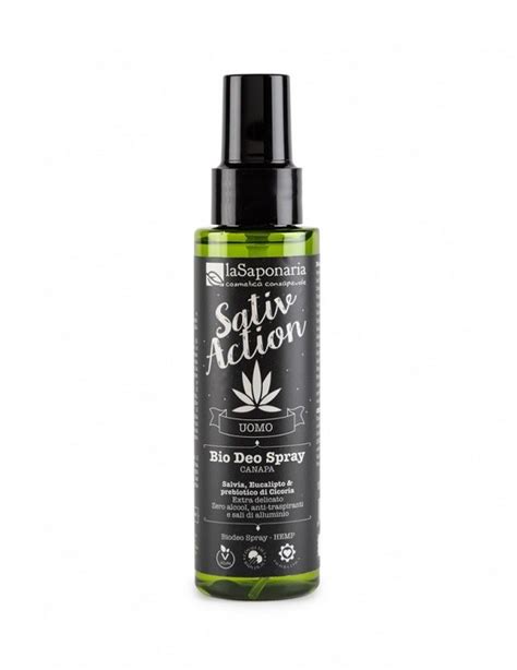 Bio Deo Spray Ml Sativaction La Saponaria Shop Altrostile