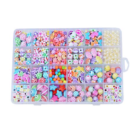 1200PCS DIY Beads Kit Children Jewelry Making Kit – Grandado