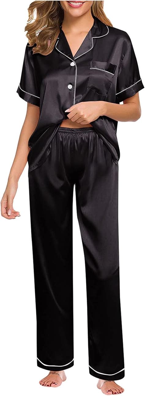 Nightgowns For Women Soft Satin Lingerie Nightdress Long Sexy Pajamas Silk Gown Womens Silk