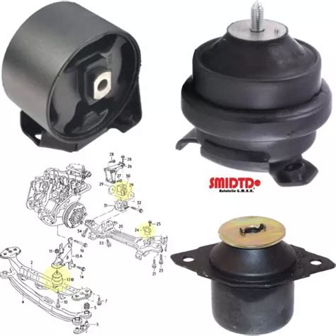 Kit Soportes Motor Y Transmision Std Vw Jetta Mk