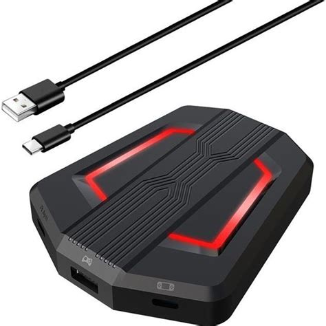 Adaptateur Clavier Et Souris Hxsj P Convertisseur De Souris Portable