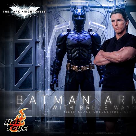 Hot Toys 系列 可動模型 黑暗騎士黎明昇起 蝙蝠俠軍械庫 布魯斯韋恩 套裝組 MMS 無人島玩具