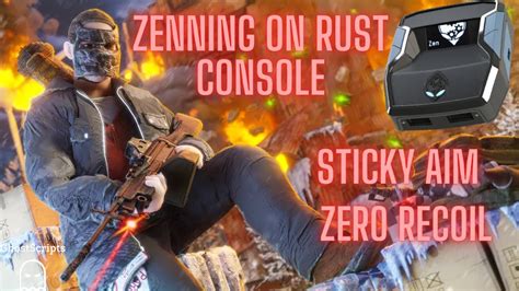 Playing Rust Console With Cronus Zen Script Sticky Aim Zero Recoil